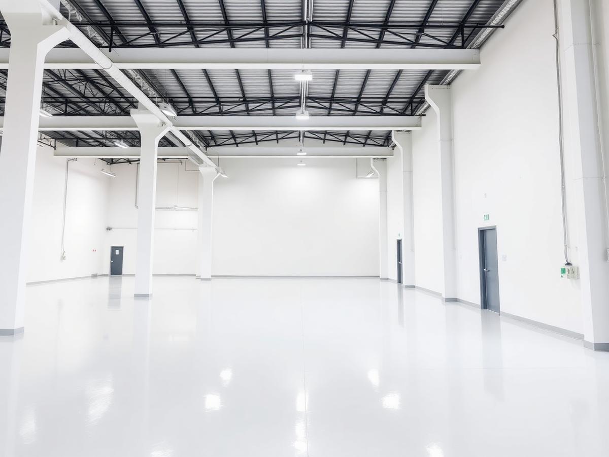 Commercial warehouse painting